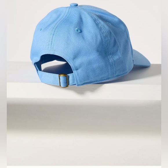 Anthropologie NWT Coney Island Picnic Script Baseball Cap - Picture 3 of 3